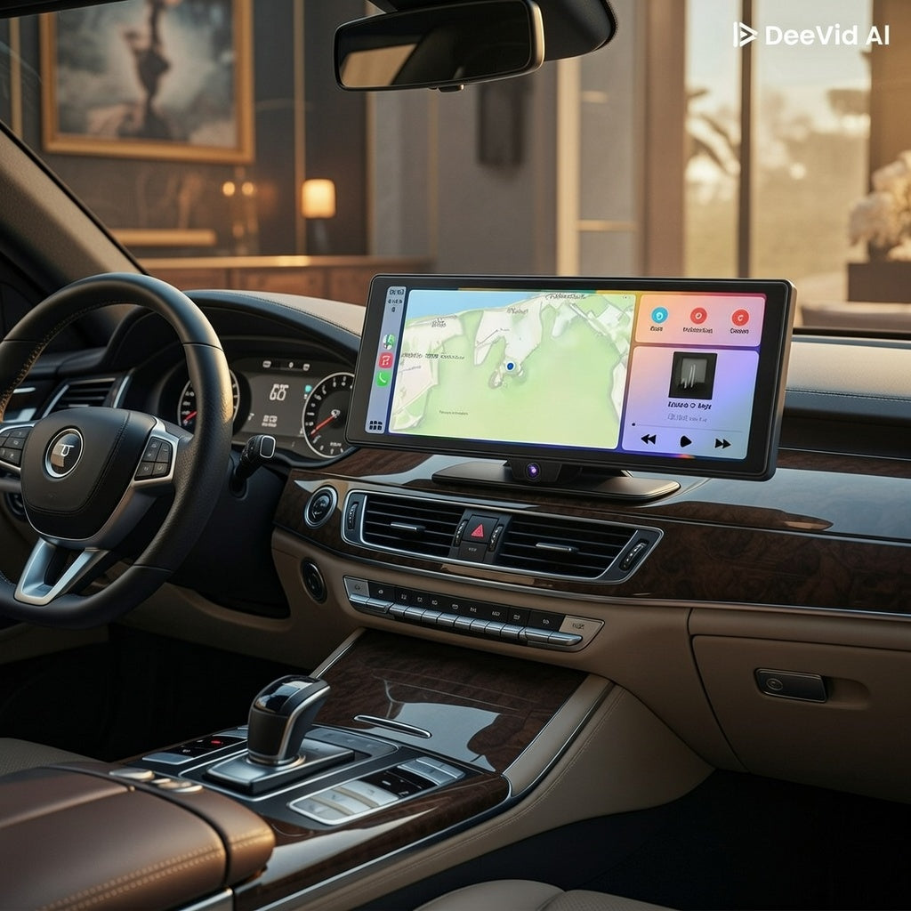 CarPlay sans fil - Ecran + cam